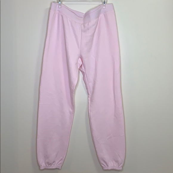 hanes pink sweatpants